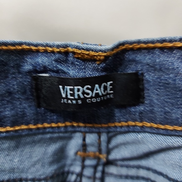 Versace Jeans Couture Medium Blue Jeans Size 29 - Picture 5 of 6